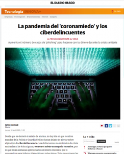 noticia digital en Diario Vasco