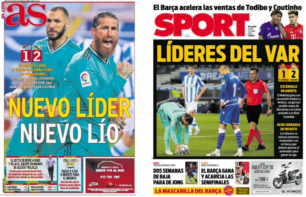 Portada de As y Sport