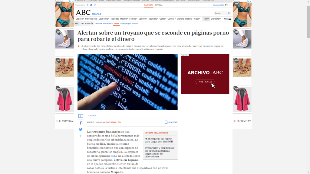 Artículo de ABC