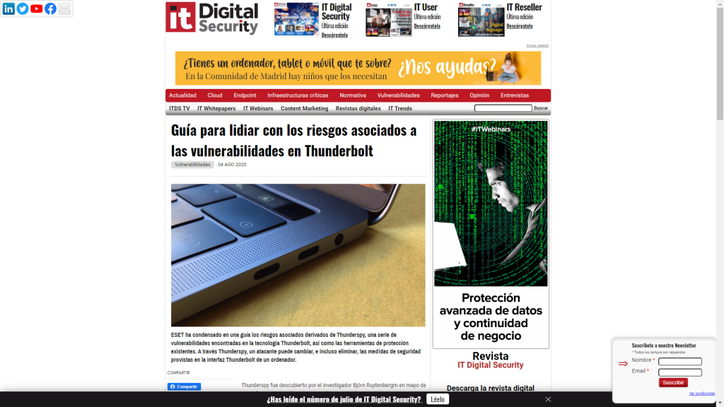 pantallazo de IT Digital Security